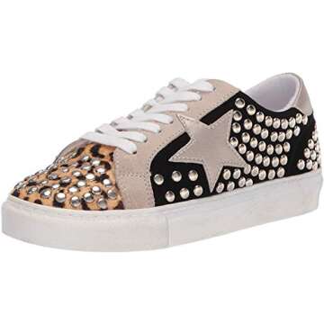 Stylish Steve Madden Women's Turner-s Sneakers with Stars