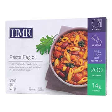 HMR Pasta Fagioli Entrée | Pre-packaged Lunch or Dinner to Support Weight Loss | Ready to Eat | Veg...