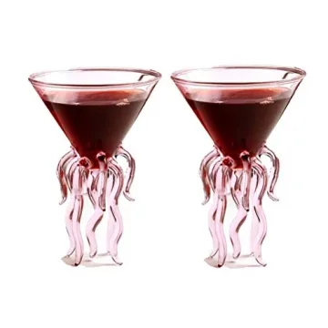 Elegant Octopus Martini Glasses for Special Occasions