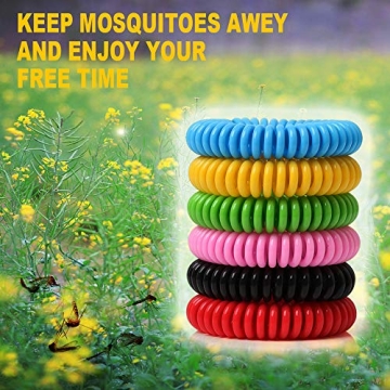 BuggyBands Mosquito Bracelets 12 Pack Waterproof DEET Free