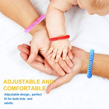 BuggyBands Mosquito Bracelets 12 Pack Waterproof DEET Free