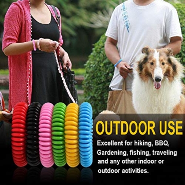 BuggyBands Mosquito Bracelets 12 Pack Waterproof DEET Free