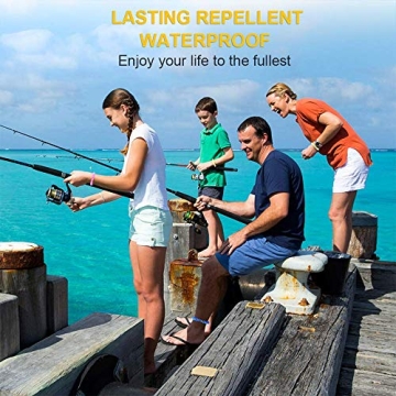 BuggyBands Mosquito Bracelets 12 Pack Waterproof DEET Free