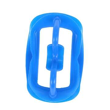 Blue New 10Pc Dental Retractor Silicon Intraoral Lip Cheek Retractor Mouth Opener Cheek Expand Denta...