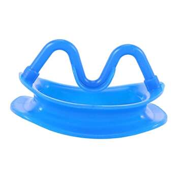 Blue New 10Pc Dental Retractor Silicon Intraoral Lip Cheek Retractor Mouth Opener Cheek Expand Dental Orthodontic