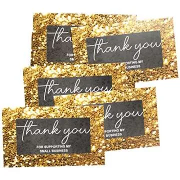 Thank You for Supporting My Small Business Card Pack