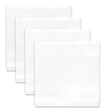 Cozy Cotton Muslin Swaddle Blankets Set of 4 for Babies