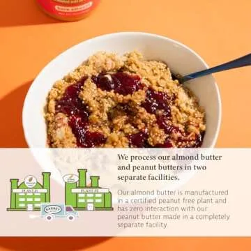 Barney Butter Almond Butter - Smooth, No Sugar, No Stir