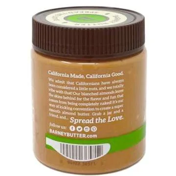 Barney Butter Almond Butter - Smooth, No Sugar, No Stir