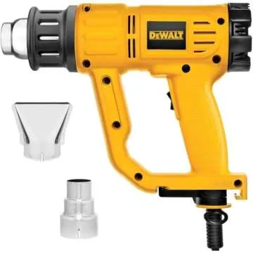 DEWALT Heat Gun with Adjustable Temperatures for Projects