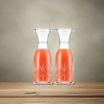 Godinger Dublin Collection Shatterproof Carafe Set for Entertaining