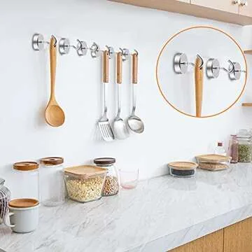 Strong DIYMAG Magnetic Hooks for Home and Travel