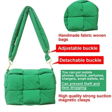 Trendy NAARIIAN Puffer Shoulder Bag for Women