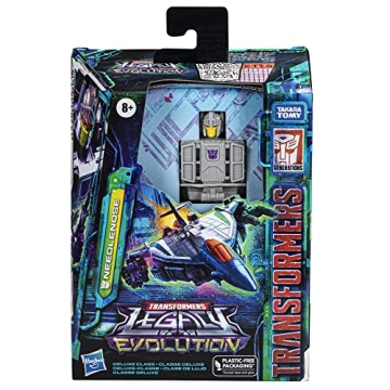 Transformers Toys Legacy Evolution Deluxe Needlenose Toy with 2 Targetmaster Toys, 5.5-inch, Action Figure for Boys and Girls Ages 8 and Up