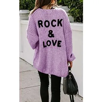 PRETTYGARDEN Women's Trendy Open Front Fall Cardigans