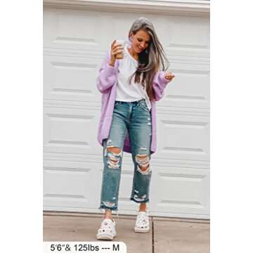 PRETTYGARDEN Women's Trendy Open Front Fall Cardigans