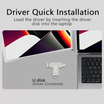 MNN 14" Triple Portable Monitor - FHD IPS Extender