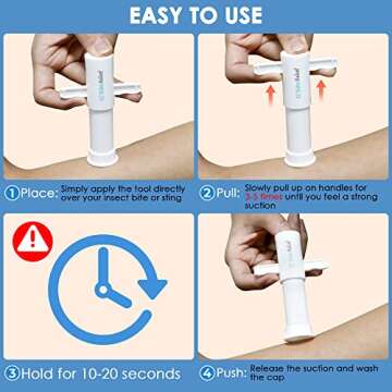 YARKOR EZ Bite Relief Tool for Quick Itch & Swell Relief