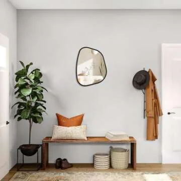 Unique Asymmetrical Accent Mirror for Modern Decor