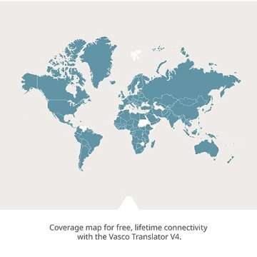 Vasco V4 Language Translator Device with Protective Case