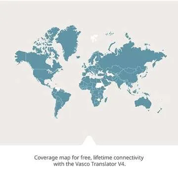 Vasco V4 Language Translator Device with Protective Case