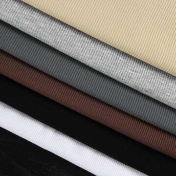 Roselux Womens Long Sleeve V Neck Ribbed Knit Fitted Casual Tops Tee Slim Basic Shirt（3935,White,XL