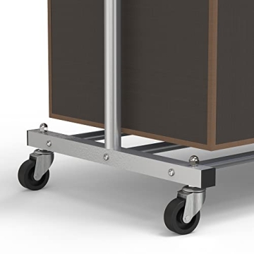 3-Bag Laundry Sorter with Extensible Hanging Rod