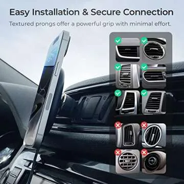 iOttie Velox Magnetic Wireless Charging Car Phone Mount