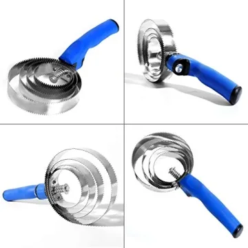 Reversible Curry Comb for Effective Pet Grooming