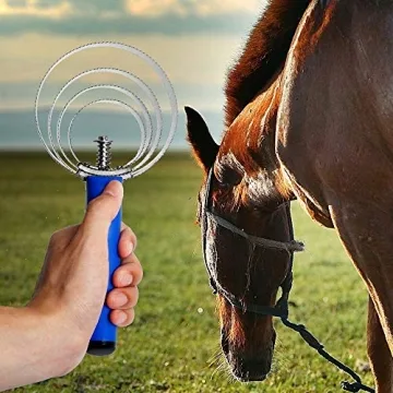 Reversible Curry Comb for Effective Pet Grooming