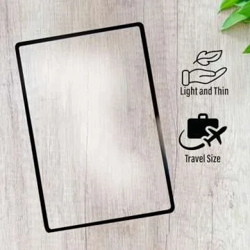 MagniPros 3X Page Magnifier with Bonus Bookmark Magnifiers