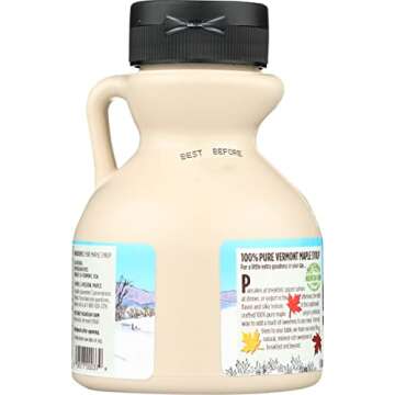 BUTTERNUT MOUNTAIN FARM Robust Dark Maple Syrup, 8 FZ