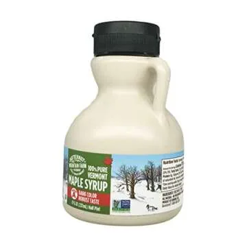 BUTTERNUT MOUNTAIN FARM Robust Dark Maple Syrup, 8 FZ
