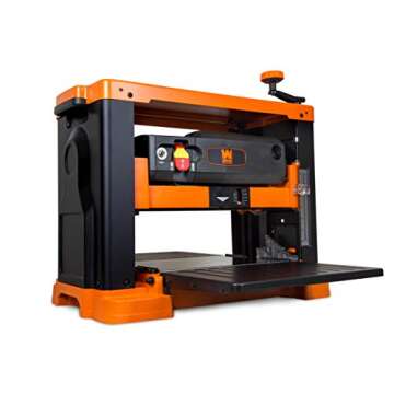 WEN PL1303 15-Amp 13-Inch Three-Blade Benchtop Thickness Planer , Black