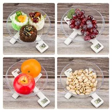 Compact Portable Food Scale for Diet and Travel