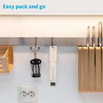 Compact Portable Food Scale for Diet and Travel