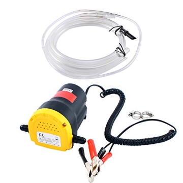 DasMarine 12V 60W Oil Change Pump Extractor, Oil/Diesel Fluid Pump Extractor Scavenge Oil Change Pum...