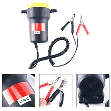 Effortless DasMarine 12V 60W Oil Change Pump