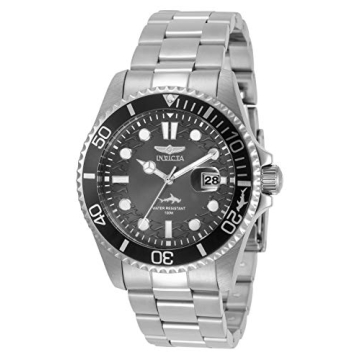 Invicta Men's Pro Diver 43mm Stainless Steel Quartz Watch - Luxury and Functionality