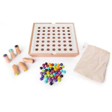 Stomple Game by Marbles Brain Workshop, Fun Strategy Game for Kids Aged 8 and up