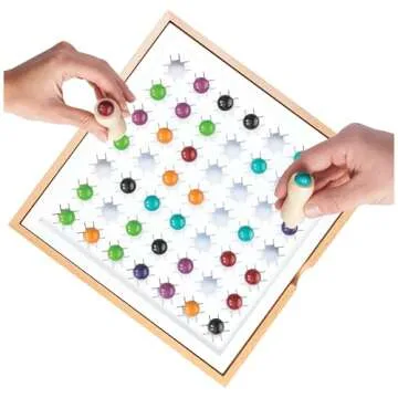 Stomple Game by Marbles Brain Workshop, Fun Strategy Game for Kids Aged 8 and up