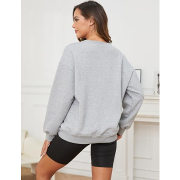 Gihuo Women's Winter Fleece Sherpa Sweatshirt - Warm Pullover