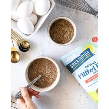 Carrington Farms Organic Milled Flax Seed - 14 Ounce