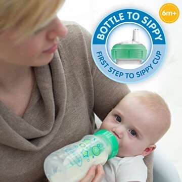 Dr. Brown’s Eco-Friendly Anti-Colic Sippy Bottle Kit