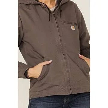 Carhartt Women's Loose Fit Sherpa Lined Jacket