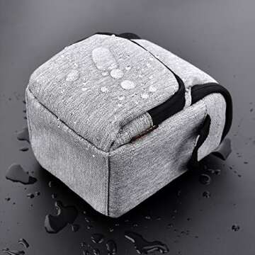 FOSOTO Camera Case Bag Compatible for Nikon L340 L330 B500 L840,Canon SX420 SX720 SX620 G7X, Sony A6000 A6300 a5100 NEX-6 W830 RX100 RX0M2,Panasonic GX85 ZS60 Long Zoom or Compact Syste