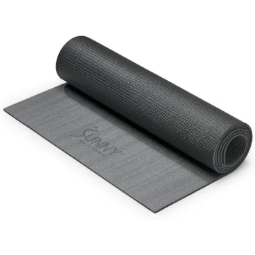 Sunny Health Fitness 6mm Non-Slip Yoga Mat for Hot Yoga Pilates