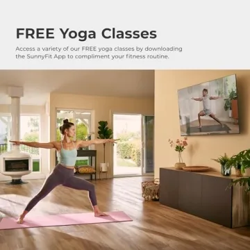 Sunny Health Fitness 6mm Non-Slip Yoga Mat