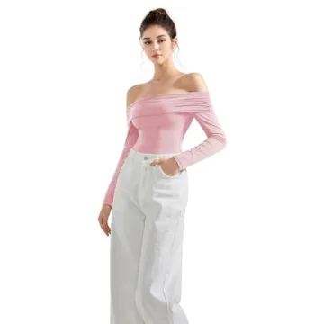 SUUKSESS Off Shoulder Bodysuit for Chic Style