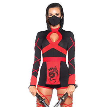 Leg Avenue Women's Dragon Ninja Costume - Sexy & Stretchy X-Large